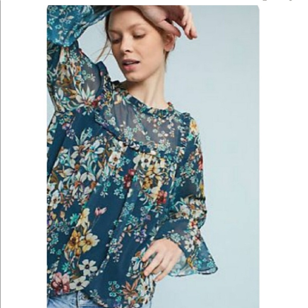 NEW Eri and Ali Floral Top - Picture 2 of 8